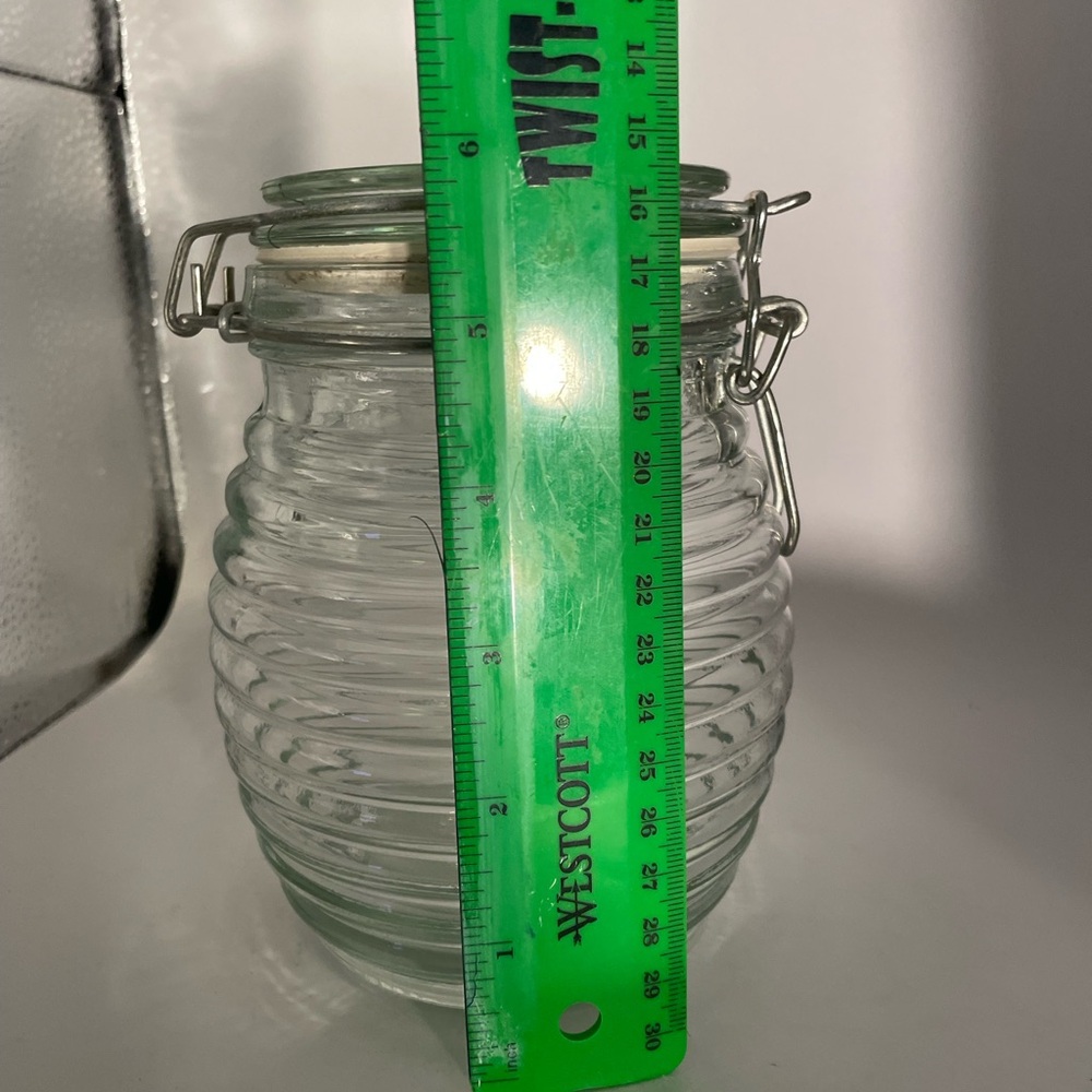 Honeycomb Jar Clear tight seal clasp - Picture 6 of 8